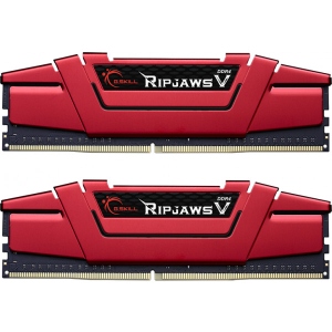 Память DDR G.Skill DDR4 2x16GB/2666 Ripjaws V Red (F4-2666C19D-32GVR)