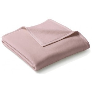 Плед полуторний Biederlack Uno Cotton Roza 140х180 (743312) в інтернет-магазині