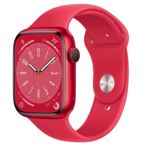 Смарт-годинник Apple Watch Series 8 GPS 41mm (PRODUCT)RED Aluminium Case with (PRODUCT)RED Sport Band