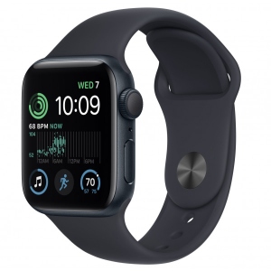 Смарт-годинник Apple Watch SE GPS 40mm Midnight Aluminium Case with Midnight Sport Band