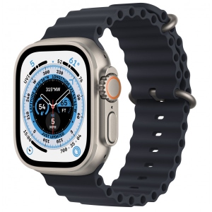 Смарт-годинник Apple Watch Ultra GPS 49mm Titanium Case with Midnight Ocean Band