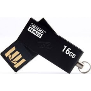 Флеш USB Goodram Cube 16 GB Black (UCU2-0160K0R11)