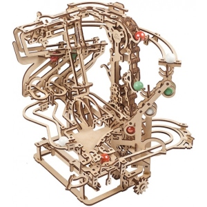 3D пазли Ugears Марбл-траса "Ланцюговий підйомник" (70156)