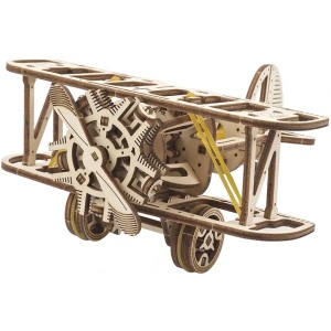 3D пазли Ugears Міні-біплан (70159)