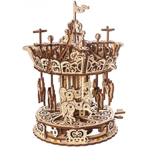 3D пазли Ugears Карусель (70129) інтернет-магазин