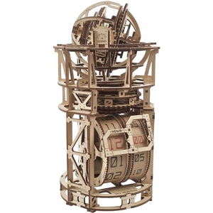 3D пазли Ugears Астроном. Настільний годинник з турбійоном (70162)