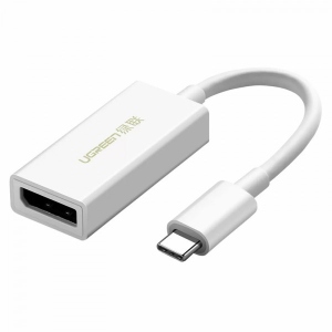 Кабель UGREEN MM130 USB-C to DisplayPort White (40372) продаж
