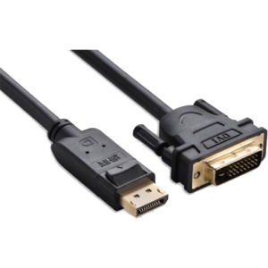 Кабель UGREEN DP103 DP 1.2 DP Male to DVI (24+1) 2 m Black (10221)