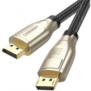Кабель UGREEN DP112 DP 1.4 Male to Male 2m Black (60843)