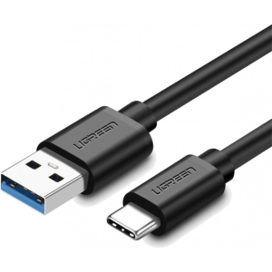 Кабель синхронізації даних UGREEN US184 USB 3.0 - Type-C Cable 2m Black (UGR-20884)