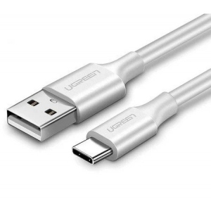 Кабель синхронізації даних UGREEN US287 USB - Type-C Cable 1m White (60121)
