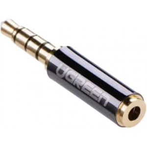 Перехідник аудіо UGREEN 3.5 mm Male to 2.5 mm Female Adapter (20502)