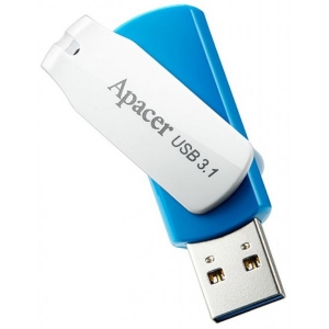 Флеш USB Apacer AH357 64GB USB 3.1 Blue (AP64GAH357U-1)