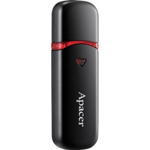 Флеш USB Apacer AH333 64GB USB 2.0 Black (AP64GAH333B-1)