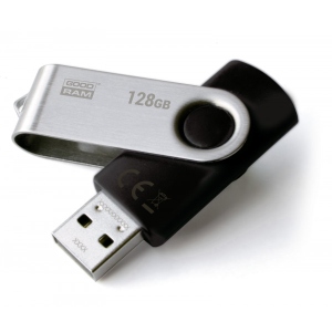 Флеш USB Goodram UTS2 Twister 128GB USB 2.0 Black (UTS2-1280K0R11)