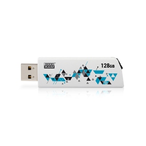 Флеш USB Goodram UCL2 Cl!ck 128GB USB 2.0 White (UCL2-1280W0R11)