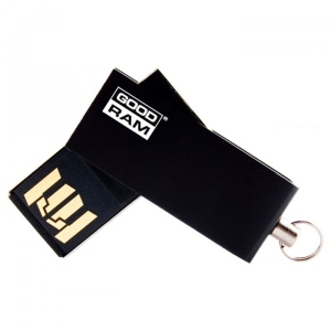 Флеш USB Goodram UCU2 Cube 64GB USB 2.0 Black (UCU2-0640K0R11)