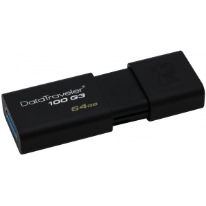 Уцінка - Флеш USB Kingston DataTraveler 100 G3 64 GB (DT100G3/64GB)