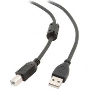 купити Кабель USB type A - USB type B Maxxter USB 2.0 AM - USB 2.0 BM 3m Ferrite (UF-AMBM-10)
