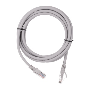 Кабель патч-корд 2E САТ 6 UTP 2m Gray (2E-PC6CU-UTP2LSZH-GRY)