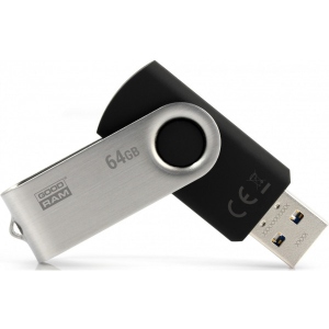 Флеш USB Goodram UTS3 Twister 64GB USB 3.0 Black (UTS3-0640K0R11)