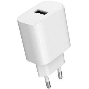 Мережевий зарядний пристрій Gembird Мережевий ЗП, 1 USB-A 5V/2.4A (12W), білий купити