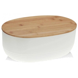 Хлібниця Kela Namur White 37.5х23х14 см (12060)