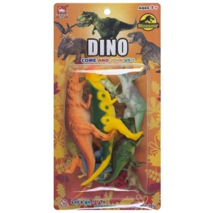 Набір ігрових фігурок Dinghua Play figures Динозаври 16 шт. (D0060) в Києві