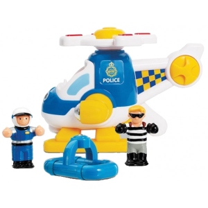 Набір ігрових фігурок Wow Toys Oscar Police Copter Поліцейський вертоліт (10642)