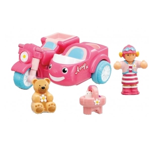 Набір ігрових фігурок Wow Toys Whiz-Around Amy Мотоцикл Эми с коляской (10304)