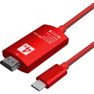 Перехідник ExtraDigital Type-C to HDMI 2m (KBH1751)