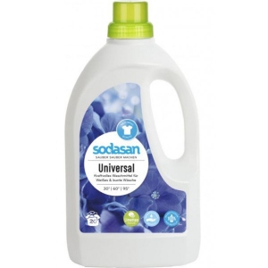 Гель для прання Sodasan Universal Bright&White 1.5 л (4019886015615)