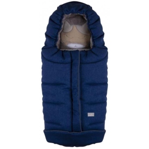 Конверт для коляски Nuvita 9605 Сuccioli Junior синій/кіт/бежевий (NV9605CUCCIOLOJRELBLUE)