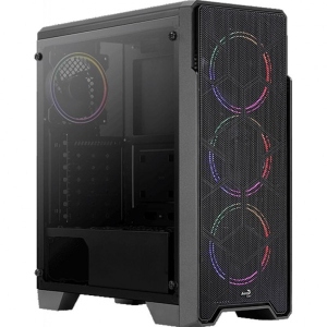 Корпус AEROCOOL Ore Saturn FRGB-G-BK-v1 Black