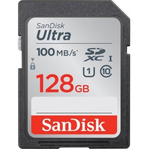 Карта пам'яті SanDisk Ultra SDXC 128GB Class 10 UHS-I (SDSDUNR-128G-GN3IN)
