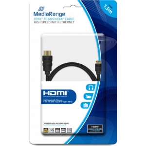 Кабель HDMI MediaRange HDMI to HDMI 1.5m (MRCS165)