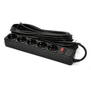Мережевий фільтр Patron SP-10510 5 розеток 10m Black (EXT-PN-SP-10510)