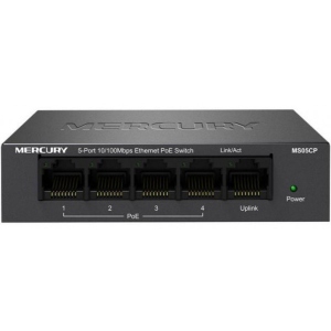 Коммутатор локальної мережі (Switch) Mercury MS05CP ціни