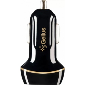 Автомобільний зарядний пристрій Gelius Ultra Voyager GU-CC02 2USB 2.4A Black (00000077718)