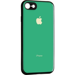 Чохол для смартфону Gelius Metal Glass Case for iPhone 7/8 Green (00000077011)