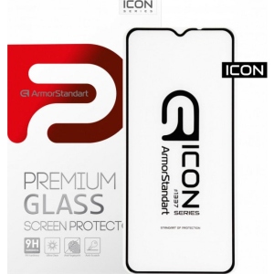 Захисне скло для смартфону Armorstandart Icon for Xiaomi Redmi 9A/9C Black (ARM56295)