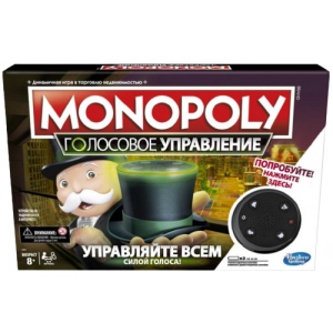 Настільна гра стратегічна (8+) Hasbro Монополія: голосове управління (E4816)