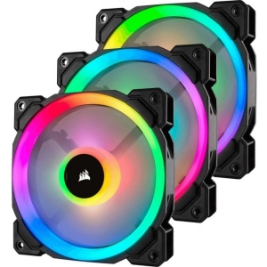 Корпусний вентилятор Corsair LL120 RGB 3 Fan Pack (CO-9050072-WW) Black