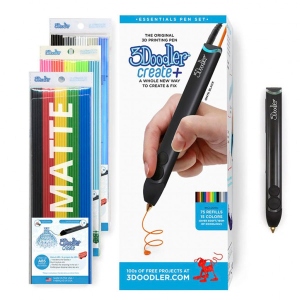 3D-ручка 3Doodler Create PLUS 75 стрижнів (8CPSBKEU3E)
