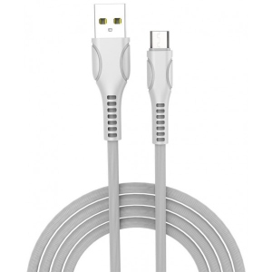 Кабель Colorway USB 2.0 AM to Micro 5P 1.0m Line-Drawing White (CW-CBUM028-WH)