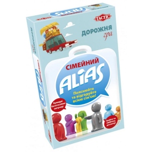 Настільна гра спілкування (8+) Tactic Сімейний Еліас дорожня версія, укр. (58111)