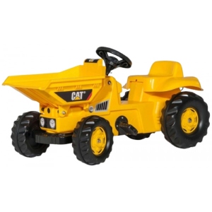 Толокар Rolly Toys Самоскид rollyKid Dumper CAT Жовтий (024179)