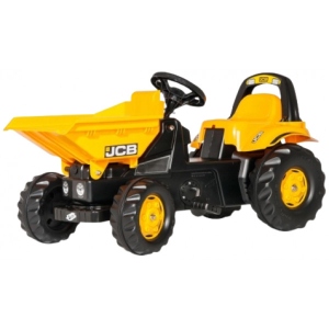 Толокар Rolly Toys Самоскид rollyKid Dumper JCB Жовтий (024247) фірмовий сайт