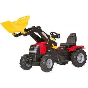 Толокар Rolly Toys Трактор з ковшем rollyFarmtrac Case Puma CVX 240 Червоно-чорний (611126)
