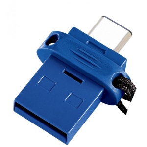 Флеш USB Verbatim DUAL DRIVE 3.2 Gen 1 / USB C 32GB Blue (49966)